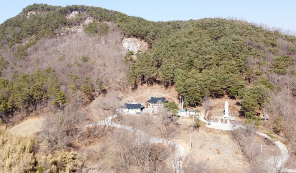 장덕산 기술 정남향 장덕사 전경